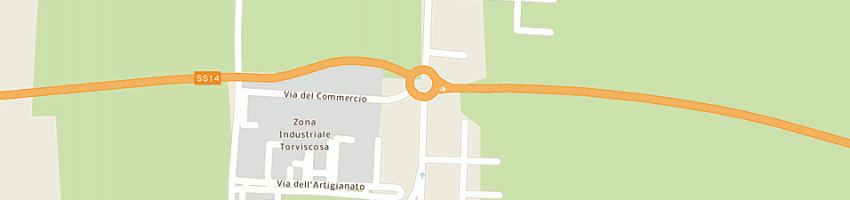Mappa della impresa serex multivitrum snc a TORVISCOSA