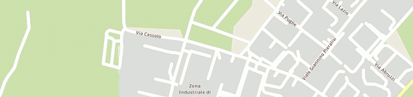 Mappa della impresa cesare fiorucci spa a MONSANO