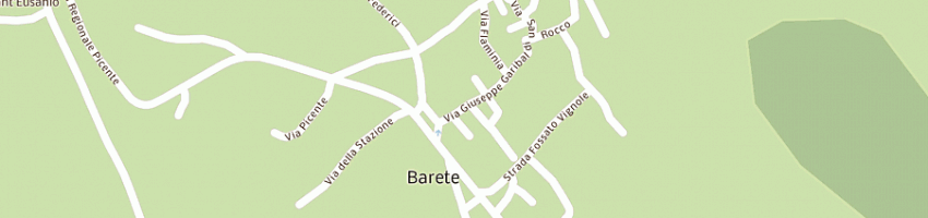 Mappa della impresa comune di barete a BARETE