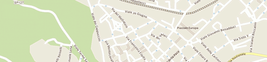Mappa della impresa caporaletti massimo a TOLENTINO