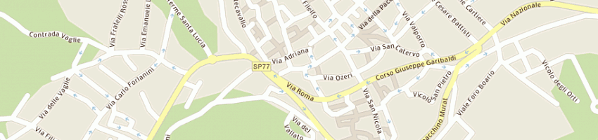 Mappa della impresa bollante maurizio a TOLENTINO
