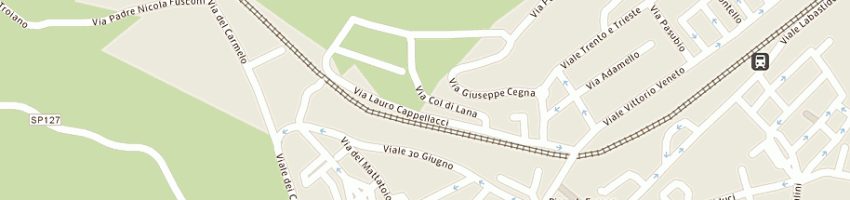 Mappa della impresa mariotti dino a TOLENTINO