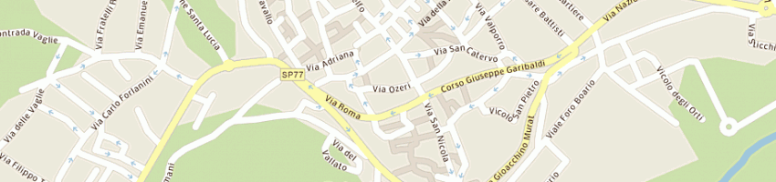 Mappa della impresa autolinee damiani (sas) a TOLENTINO