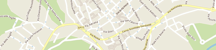 Mappa della impresa uffici giudice di pace a TOLENTINO