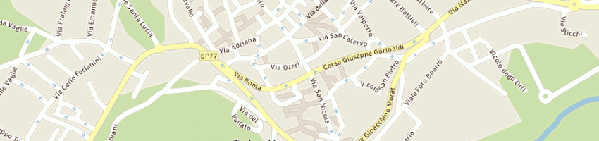 Mappa della impresa conti carlo a TOLENTINO