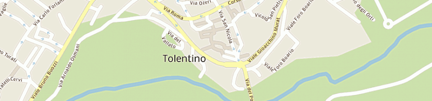 Mappa della impresa grondasfalti 98 di botti marcello a TOLENTINO