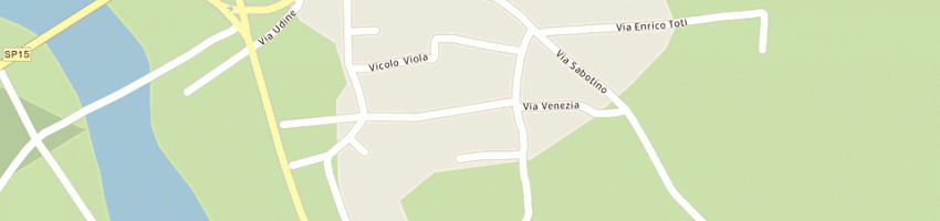 Mappa della impresa teresa raiz srl a POVOLETTO