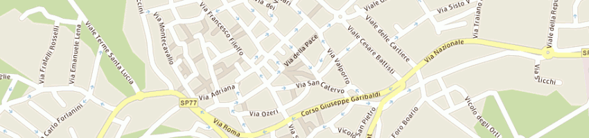Mappa della impresa alessandrini alessandro a TOLENTINO