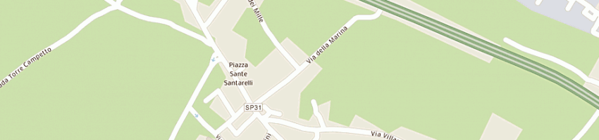 Mappa della impresa carrozzeria 'la nuova' a SENIGALLIA