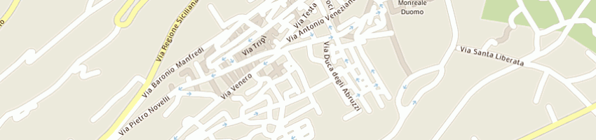 Mappa della impresa alice di di gesu' eduardo e c sas a MONREALE