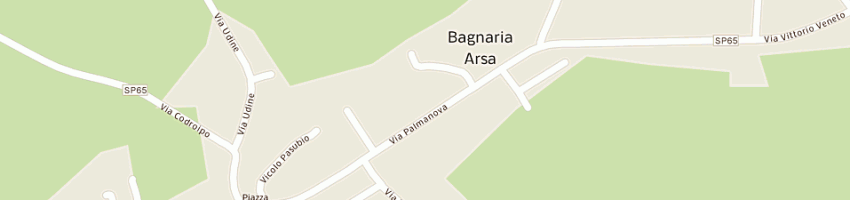 Mappa della impresa cocomazzi filippo a BAGNARIA ARSA