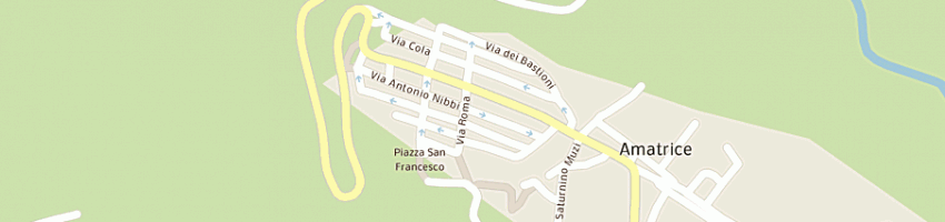 Mappa della impresa fratelli baccari snc a AMATRICE