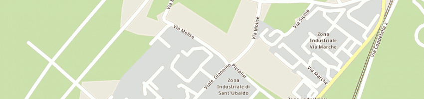 Mappa della impresa gm srl a MONSANO