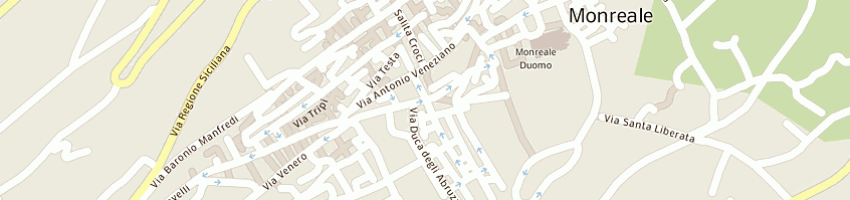 Mappa della impresa giaccone gerlando a MONREALE