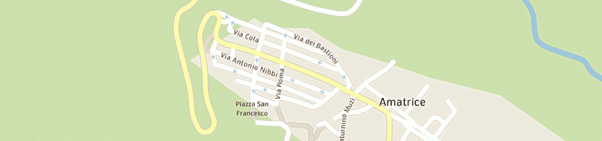 Mappa della impresa ristorante pizzeria la laga a AMATRICE