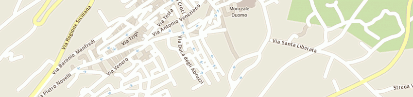 Mappa della impresa samaca international service srl a MONREALE