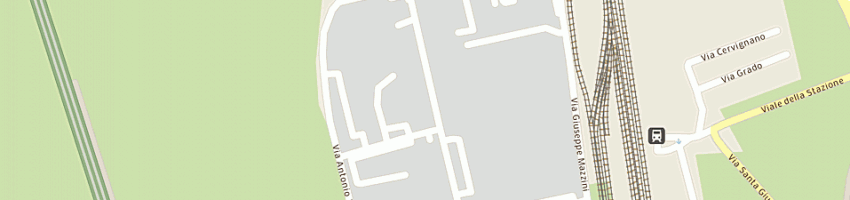 Mappa della impresa idea infissi srl a PALMANOVA