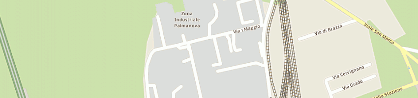 Mappa della impresa sclauzero e figli snc a PALMANOVA