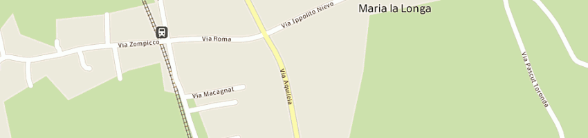 Mappa della impresa buteghe di pais di strizzolo daniela a SANTA MARIA LA LONGA