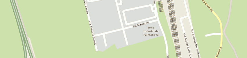 Mappa della impresa agrochimica friulana srl a PALMANOVA