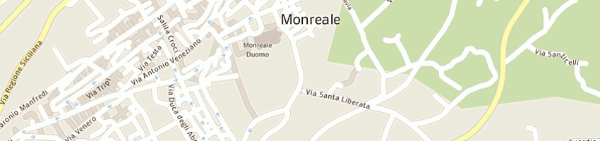Mappa della impresa mizzica di aldo chiaramonte a MONREALE