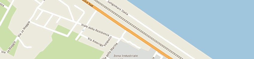 Mappa della impresa senainterni di consolo clorinda a SENIGALLIA