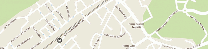Mappa della impresa bar pompei a TOLENTINO