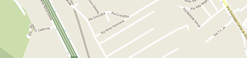 Mappa della impresa sacis sas di guercio fsco paolo e c a PALERMO