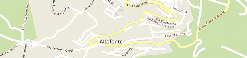 Mappa della impresa tecnic service di lo nigro giuseppe a ALTOFONTE