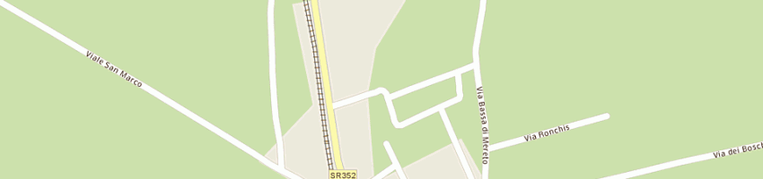 Mappa della impresa amm sdf di michelini dino e c a PALMANOVA