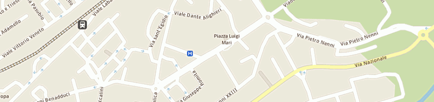 Mappa della impresa rascioni giancarlo a TOLENTINO