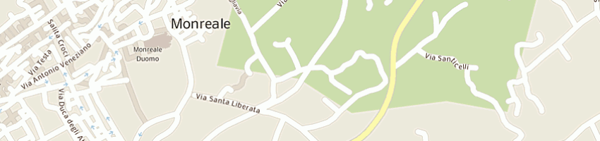 Mappa della impresa garda gaspare a MONREALE