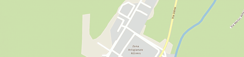 Mappa della impresa friul market due (srl) a ATTIMIS