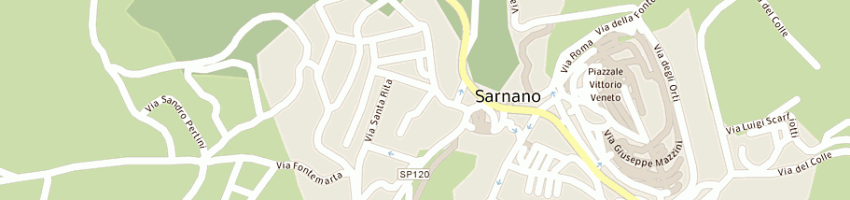 Mappa della impresa brue' sauro a SARNANO