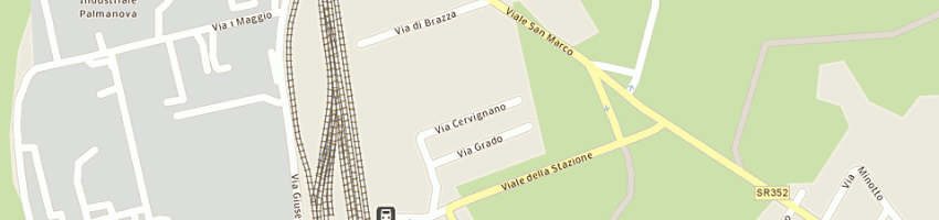 Mappa della impresa novara francesco a UDINE