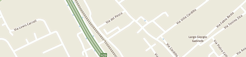 Mappa della impresa dragotta giovanni a PALERMO