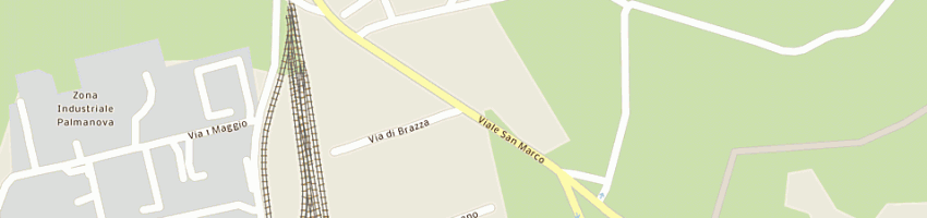 Mappa della impresa athena interni srl a PALMANOVA