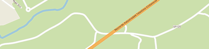 Mappa della impresa scarpeccio sauro a TOLENTINO