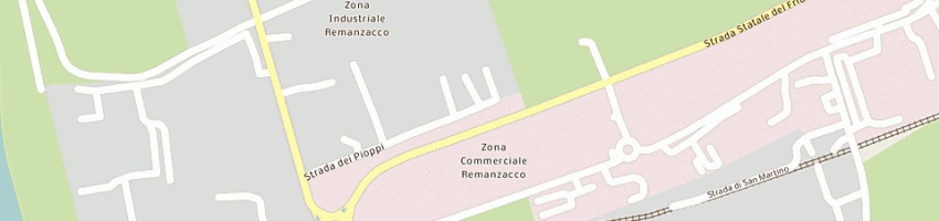Mappa della impresa sea (snc) a REMANZACCO