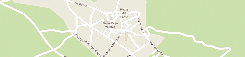 Mappa della impresa sulli pietro a CAPITIGNANO