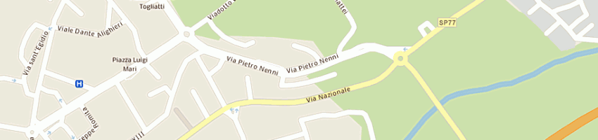 Mappa della impresa intermed srl a TOLENTINO