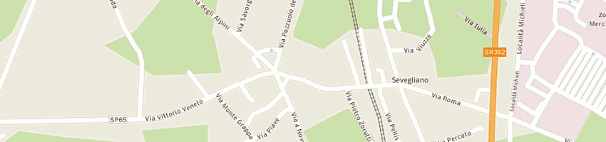 Mappa della impresa green ice spa a BAGNARIA