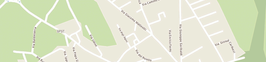 Mappa della impresa galliussi giuliano a PRADAMANO