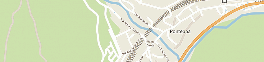 Mappa della impresa bar caffe' al santuario a PONTEBBA