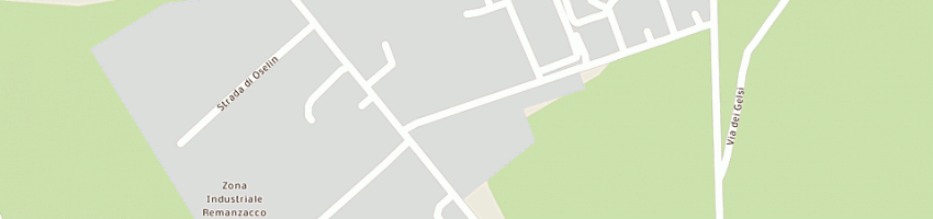 Mappa della impresa legno arredi di rizzi maurizio a REMANZACCO
