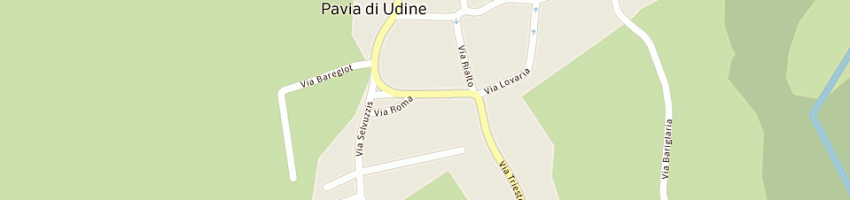 Mappa della impresa galli' gaetano a PAVIA DI UDINE