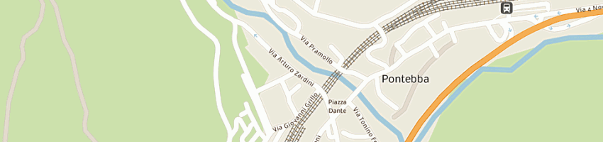 Mappa della impresa di gaspero marzia a PONTEBBA
