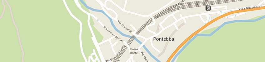 Mappa della impresa open leader sconsa rl a PONTEBBA