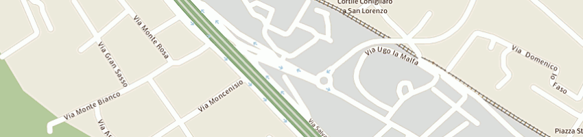 Mappa della impresa svr di salerno vincenzo e c snc a PALERMO