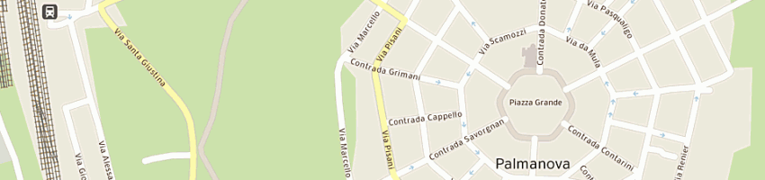 Mappa della impresa cadoni ivana a PALMANOVA